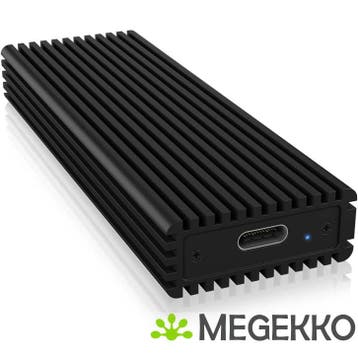 ICY BOX IB-1816M-C31 externe M.2 behuizing USB C zwart, Verzenden, Nieuw