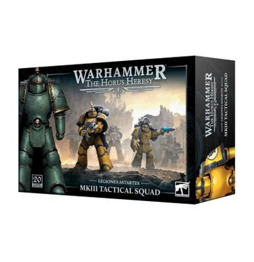 Warhammer The Horus Heresy MKIII tactical squad (Warhammer, Ophalen of Verzenden, Nieuw