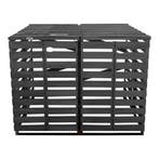 Lendo Online Kliko Ombouw Dubbel 143x80x118 cm Grijs Hout, Verzenden, Nieuw