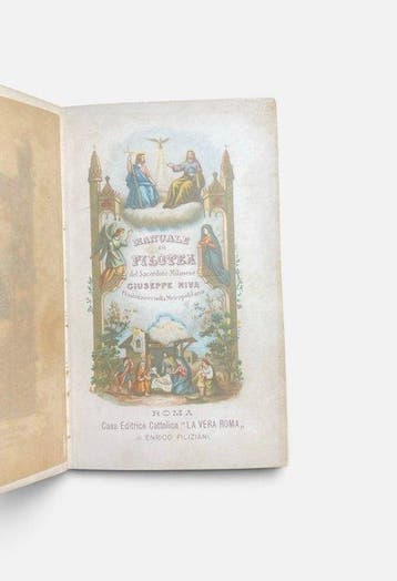 G. Riva - Manuale di Filotea - 1901, Antiquités & Art