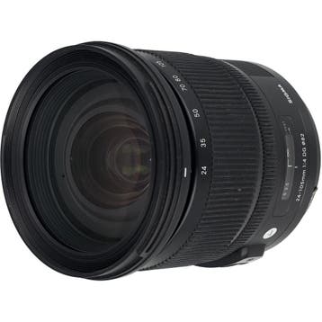 Sigma 24-105mm F/4.0 DG OS HSM Art Nikon FX | Occasion (TVA, Ophalen of Verzenden