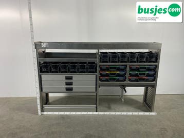 Aluca bedrijfswageninrichting 2040x420x1240mm (3186), Auto-onderdelen, Verzenden, Gebruikt