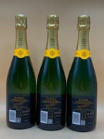 Veuve Clicquot - Champagne Brut - 3 Flessen (0.75 liter), Nieuw
