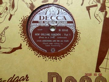Louis Armstrong, Benny Goodman, Kid Ory, Harry James, Bud