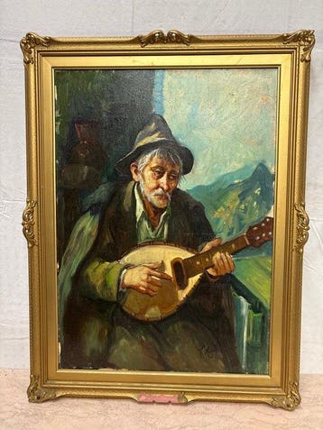 Tristano Marchi (XX) - Suonatore di mandolino