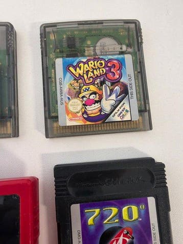 Nintendo - Gameboy Color - Red & 10 Games - Videogameconsole