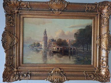 Jan Knikker jr. (1911-1990) - Amsterdams stadsgezicht