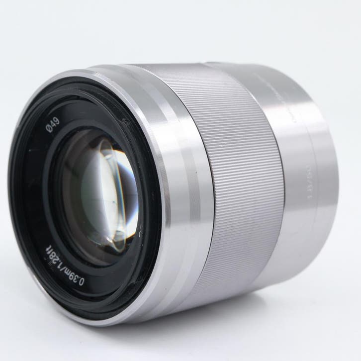 Sony E 50mm F/1.8 OSS argent | Occasion, Audio, Tv en Foto, Foto | Lenzen en Objectieven, Ophalen of Verzenden
