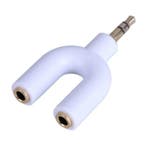 Y-Vorm AUX Koptelefoon Splitter - Headphone Dual Audio, Verzenden, Nieuw