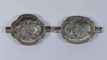 Asbak (2) - Zilver - Hollandse kroeg