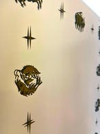 Pierre Lardin (attr.) - Spiegel- Zodiac-spiegel in