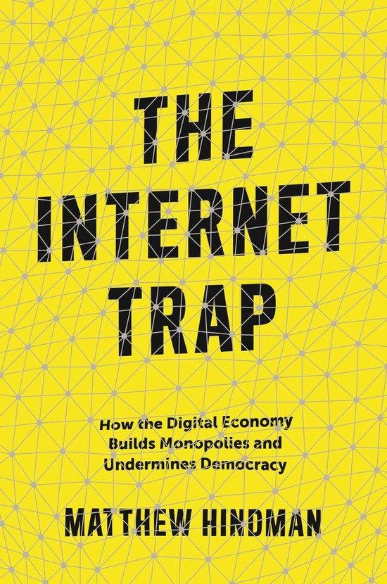 The Internet Trap 9780691159263 Matthew Hindman, Livres, Langue | Anglais, Envoi