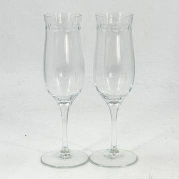 Tiffany & Co. - Verre à champagne - Cristal - Set de verres