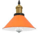 vidaXL Hanglamp in hoogte verstelbaar E27 Ø22cm metaal, Verzenden, Nieuw