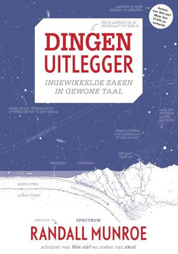 Dingen uitlegger (met uitneembare poster) 9789000347667, Boeken, Verzenden, Zo goed als nieuw, Randall Munroe