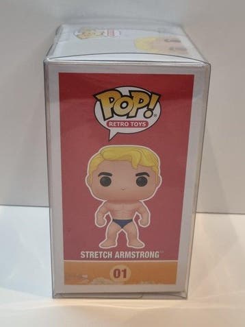 Funko - Funko Pop Retro Toys: 01 Stretch Armstrong *Rare, Antiek en Kunst