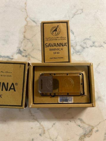 Bronica - SF-20 - Zonder minimumprijs - Aansteker - Verguld, Nieuw
