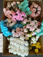 Mysterybox Minifoamroosjes bloemschik en decoratiematerialen, Nieuw