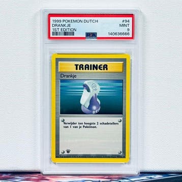 Pokémon Graded card - DRANKJE #94 1ST EDITION - Pokémon -, Nieuw