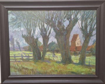 Ernst Hohrenk (1883-1974) - Weiden am Dorf