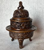 Wierookbrander - Brons - Foo Dog / Ashtamangala’s