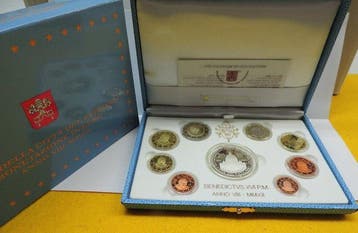 Vaticaan. Proof Set 2012 (incl. 20 euro in argento) (Zonder, Postzegels en Munten