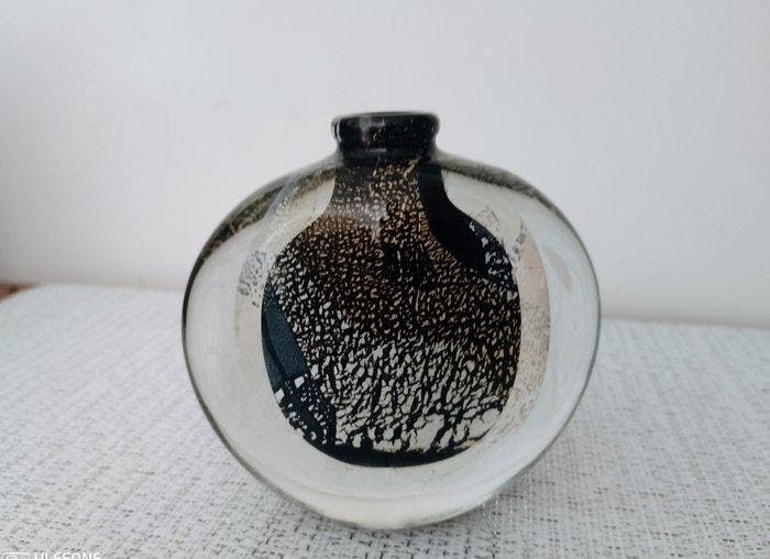Eric Laurent - Eric Laurent - Vase à fleur unique - S129/96, Antiquités & Art, Antiquités | Verre & Cristal