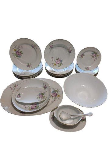 Richard Ginori - Tafelservies voor 6 (23) - Porselein -