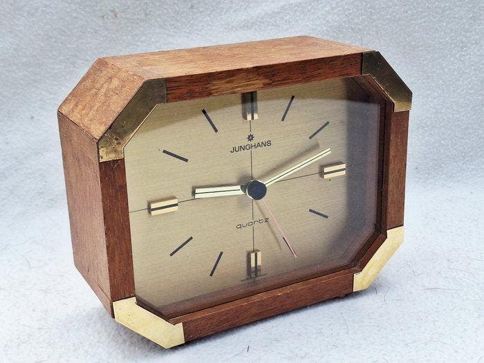 Horloge de table - Junghans - Moderne du milieu de siècle, Antiek en Kunst, Curiosa en Brocante