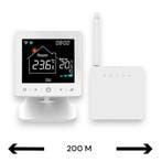 Smart WiFi Opbouw Thermostaat | Tiptoetsbediening | Draadloo, Verzenden