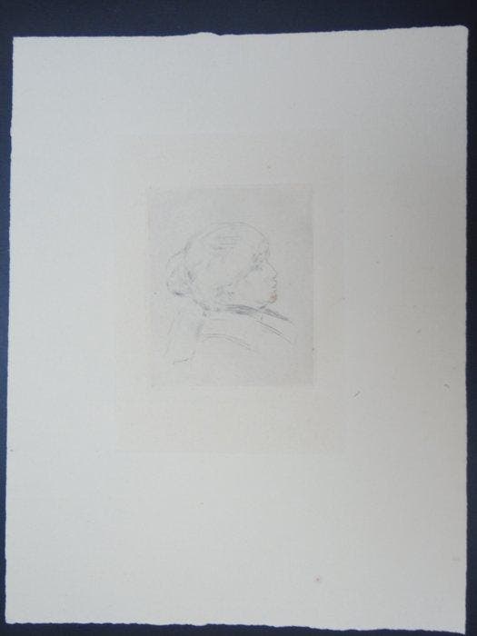 Auguste Renoir (1841-1919) - Portrait de Berthe Morisot, Antiquités & Art, Antiquités | Autres Antiquités