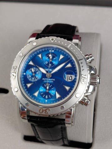 Montblanc - Sport - Automatic - Chronograph - Date - 7034 -, Handtassen en Accessoires, Nieuw