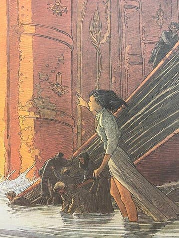 Schuiten - Sérigraphie - Les Cités Obscures - La cité des
