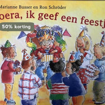 Hoera ik geef een feestje 9789048005338 Marianne Busser, Boeken, Verzenden, Gelezen, Marianne Busser