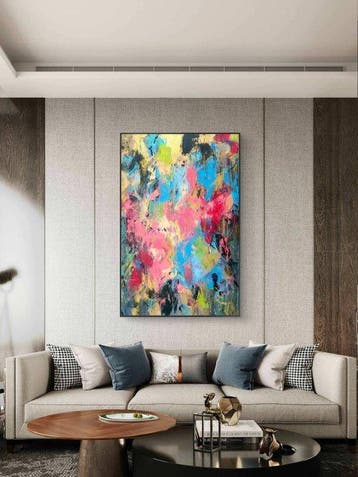 Jana Noldin - Abstract Painting Fluid emotions - lV