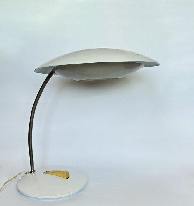 Big vintage table lamp Cobra/NEL-42 - USSR - Lampe de, Antiquités & Art, Antiquités | Éclairage
