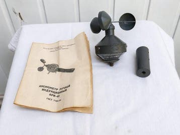 Anemometer - Metaal, Hout - 1960-1970