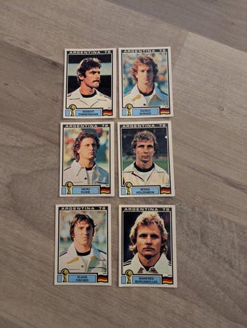1978 Panini WC Argentina 78 Niet geplakt - 30 Card -, Nieuw