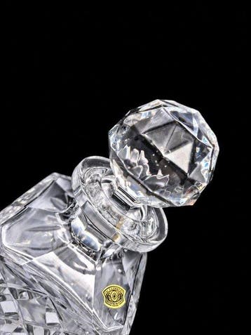Val Saint Lambert - Carafe - Cristal - Carafe a whisky, Antiquités & Art