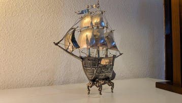 Bateau miniature dexposition