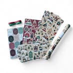 Inpakset kersthuisjes - kerstmis - cadeauzakje - cadeaupa..., Divers, Papier cadeau, Ophalen of Verzenden