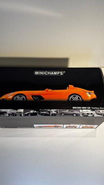 Minichamps 1:18 - Modelauto - Mercedes-Benz SLR Stirling, Hobby en Vrije tijd, Nieuw
