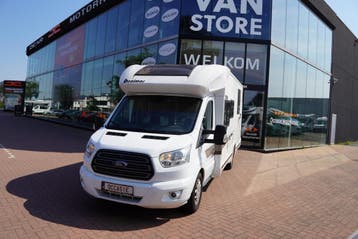 Benimar Tessoro 494 goed verzorgd, hef- en queensbed 64588, Standaard zit, Ford, 7 tot 8 meter, Half-integraal