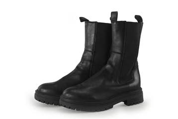 Manfield Laarzen in maat 40 Zwart, Kleding | Dames, Schoenen, Hoge laarzen, Verzenden, Zwart, Zo goed als nieuw