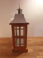 Wooden lantern - Victoria design hous - Kist - Hout, Metaal,