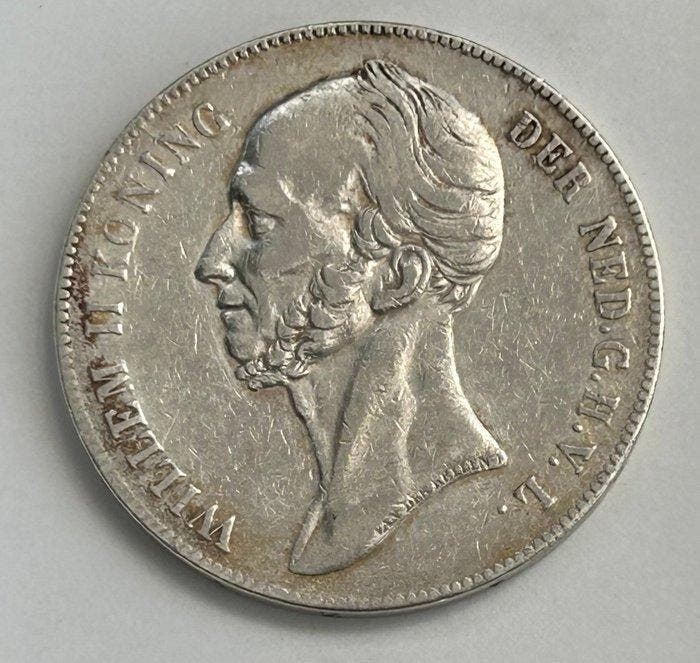 Nederland. Willem II. 2 1/2 Gulden 1841, Postzegels en Munten, Munten | Nederland