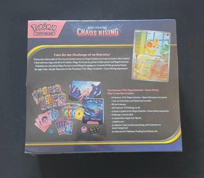 1 Elite trainer box - Chaos Rising, Hobby & Loisirs créatifs, Jeux de cartes à collectionner | Pokémon