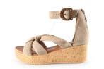 Omoda Sandalen in maat 39 Beige, Verzenden, Beige, Omoda, Sandalen of Muiltjes
