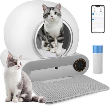 Automatische Kattenbak XXL - 65L - Zelfreinigende Kattenbak, Verzenden, Nieuw