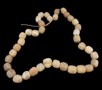 Prehistorisch Been Mammoet-kralenketting (Zonder